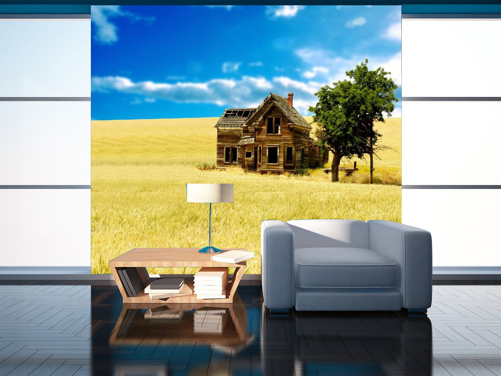 Crops Wheat And Room 54 Wallpaper AJ Wallpaper 1