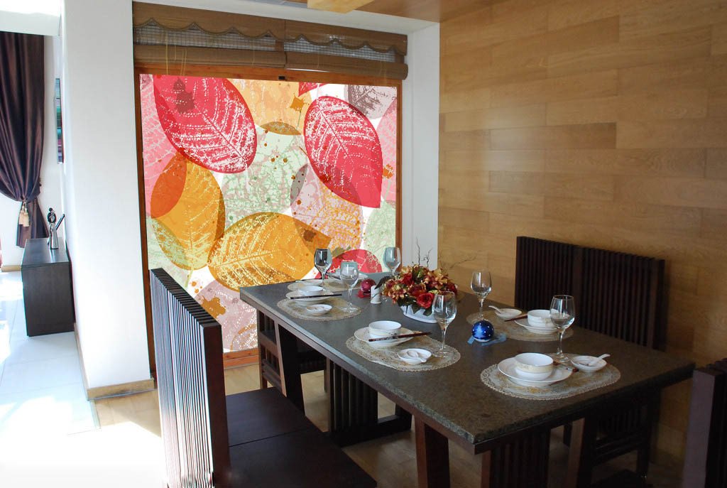 Colored Leaves Wallpaper AJ Wallpaper