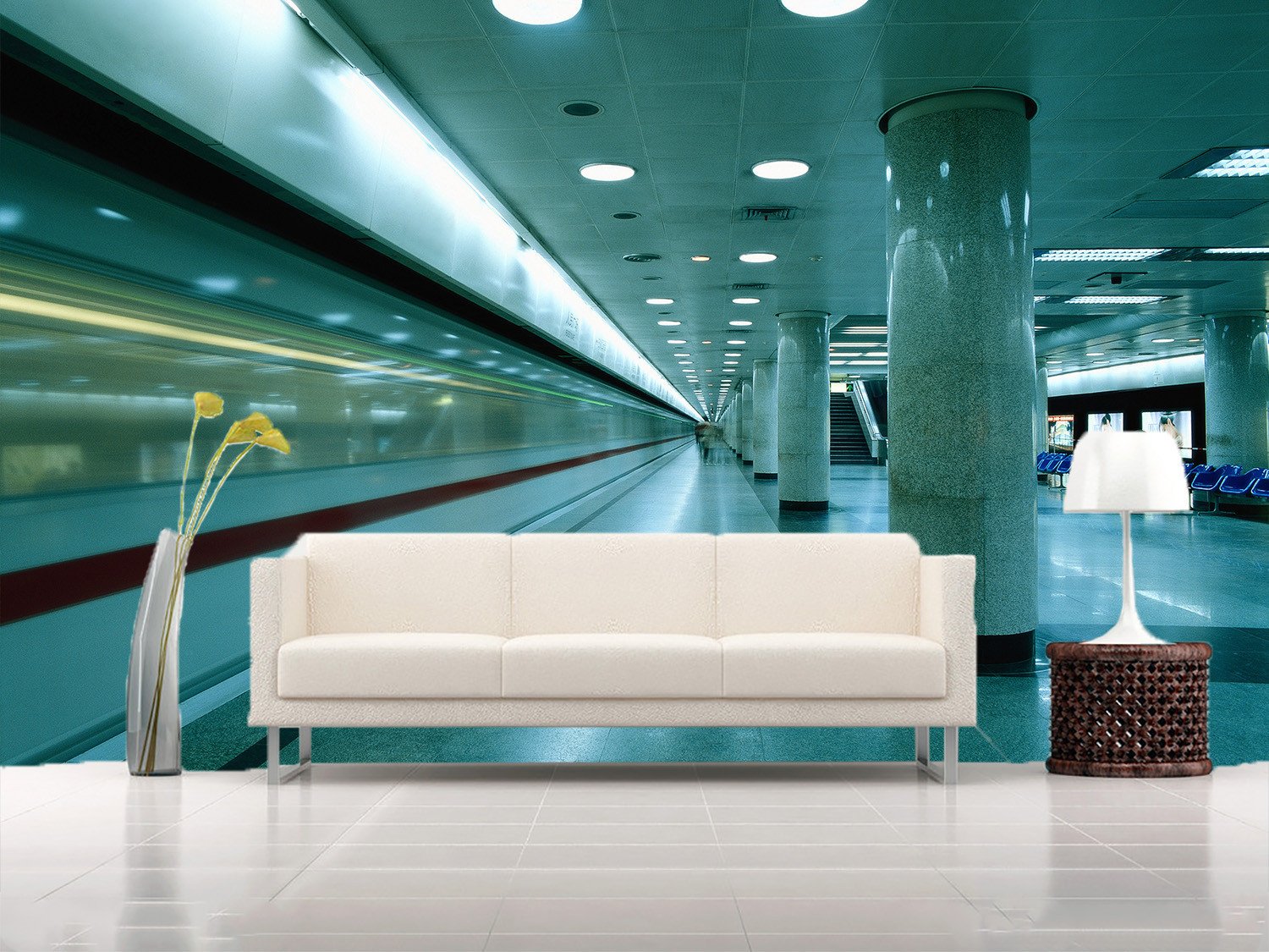 Subway Station Wallpaper AJ Wallpaper