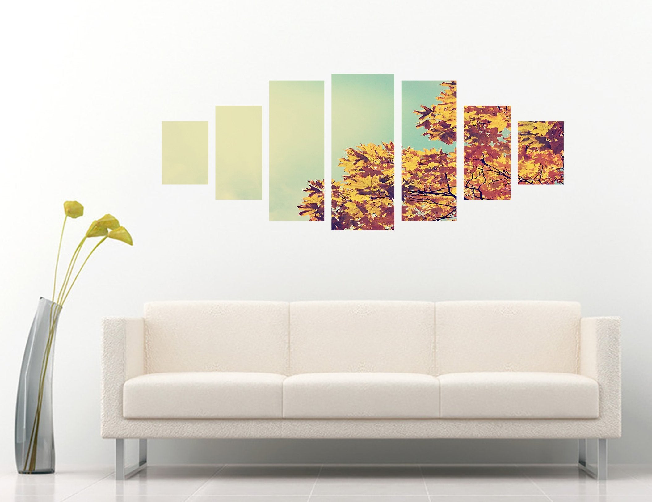 3D Maple Leaf 144 Unframed Print Wallpaper Wallpaper AJ Wallpaper
