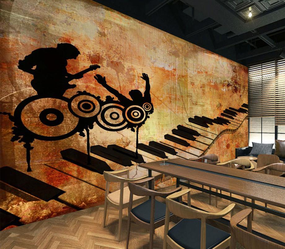 3D Music Band 56 Wallpaper AJ Wallpapers