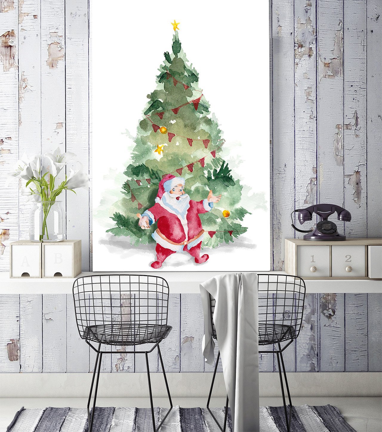 3D Doodle Christmas 183 Wallpaper AJ Wallpaper