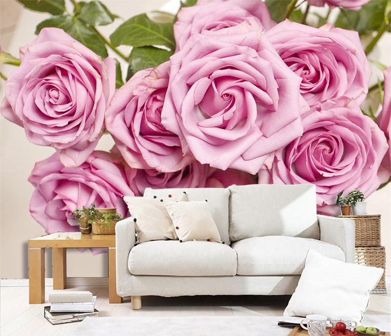 3D Purple Rose 683 Wallpaper AJ Wallpaper 2