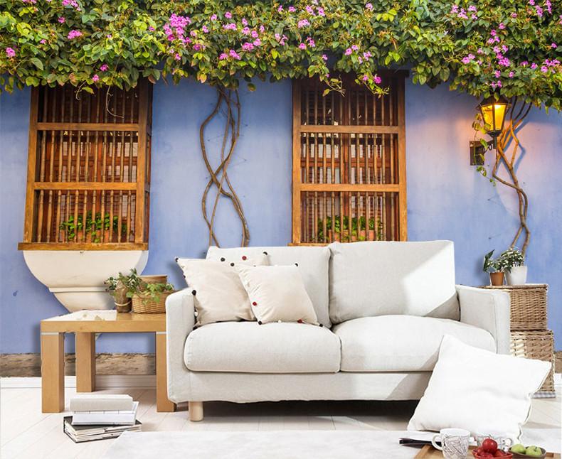 3D Window Flower Plants 47 Wallpaper AJ Wallpaper