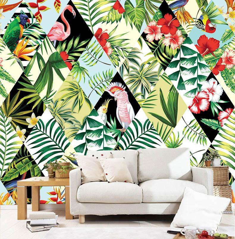 3D Green Block 167 Wallpaper AJ Wallpaper