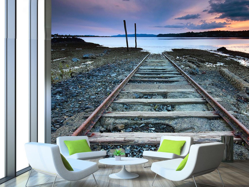 Railway And Scenery Wallpaper AJ Wallpaper