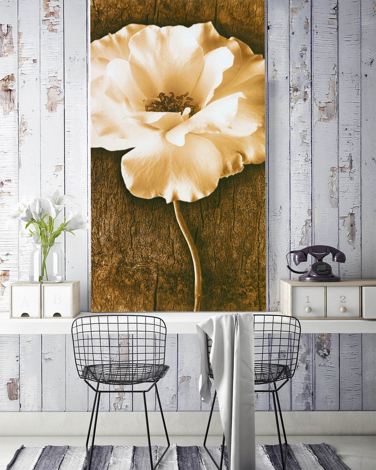 Graceful Flower Wallpaper AJ Wallpaper