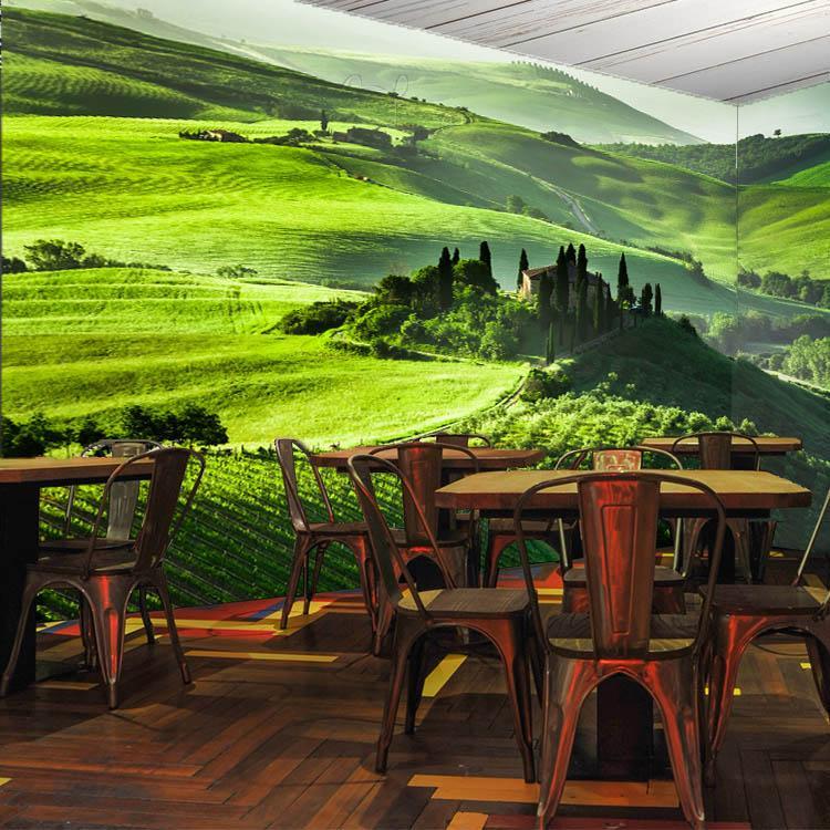 3D Green Area 030 Wallpaper AJ Wallpaper