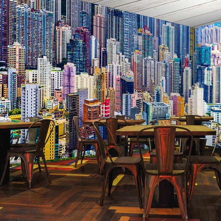 3D City Building 083 Wallpaper AJ Wallpaper