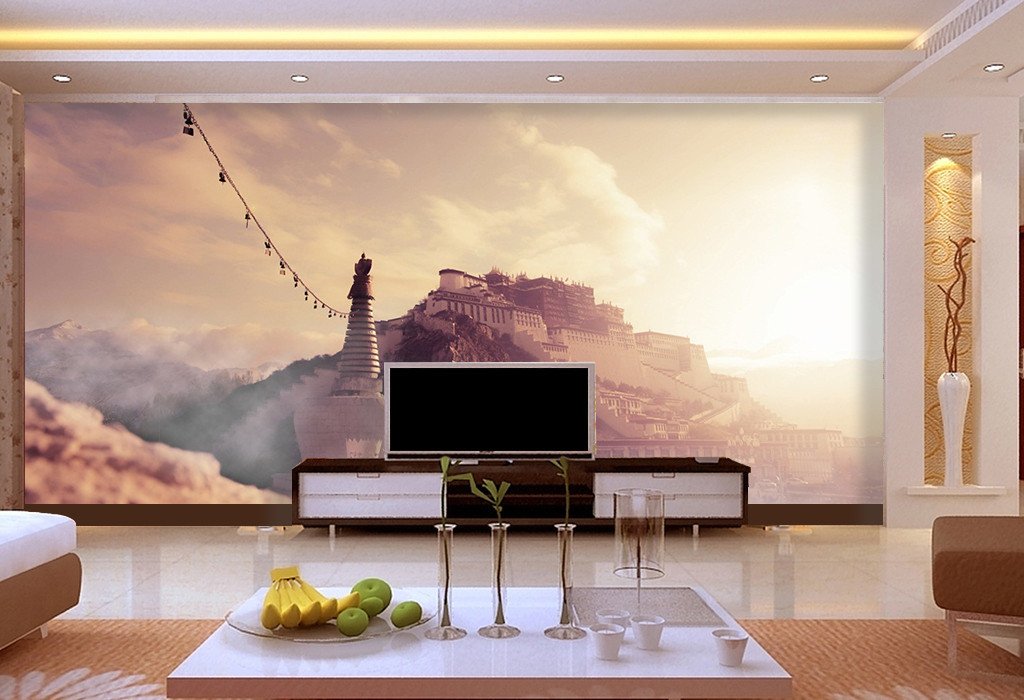 3D Drought Hill Castle 728 Wallpaper AJ Wallpaper