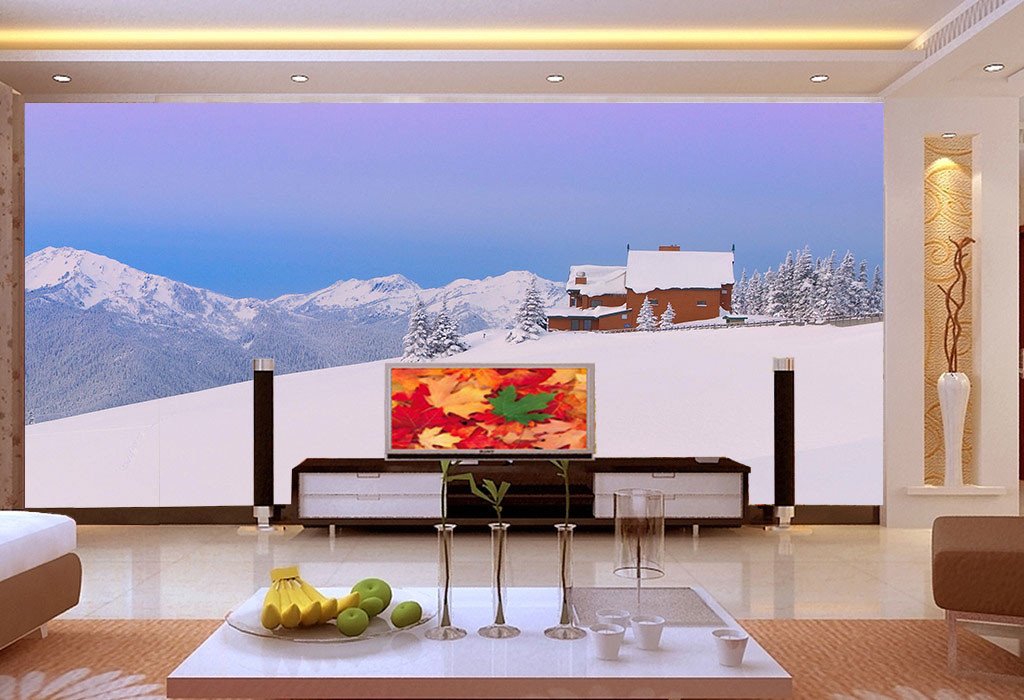 Snowcapped World Wallpaper AJ Wallpaper