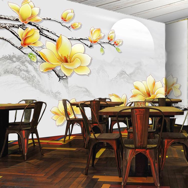 Yellow Blossoming Flower 767 Wallpaper AJ Wallpaper 1