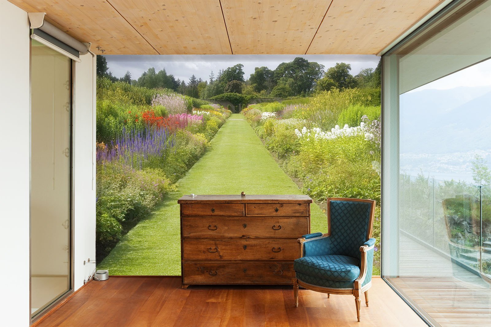 Grass Road Wallpaper AJ Wallpaper