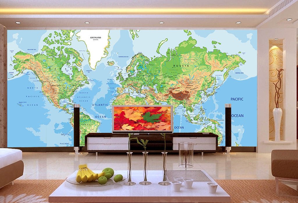 Business World Map 1 Wallpaper AJ Wallpaper