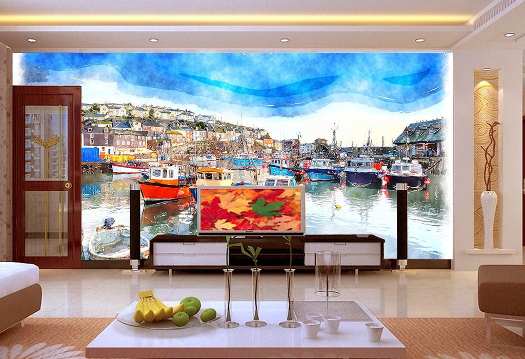 Harbor City 1 Wallpaper AJ Wallpapers