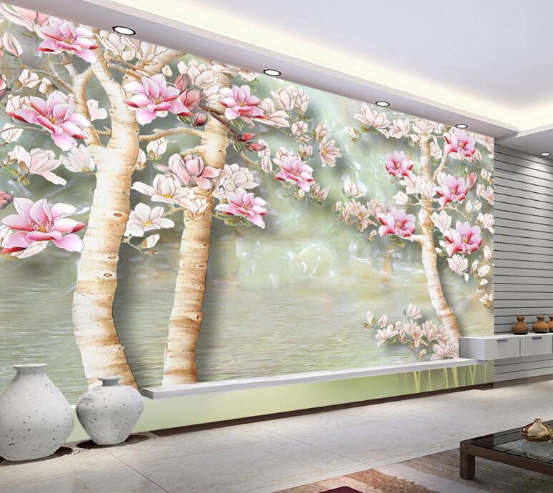 3D Dream Flower Wallpaper AJ Wallpaper 1