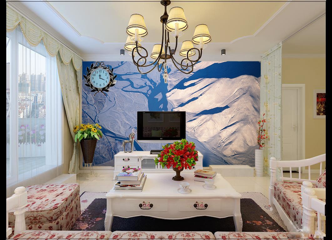 Fluvial Outwash Scenery Wallpaper AJ Wallpaper