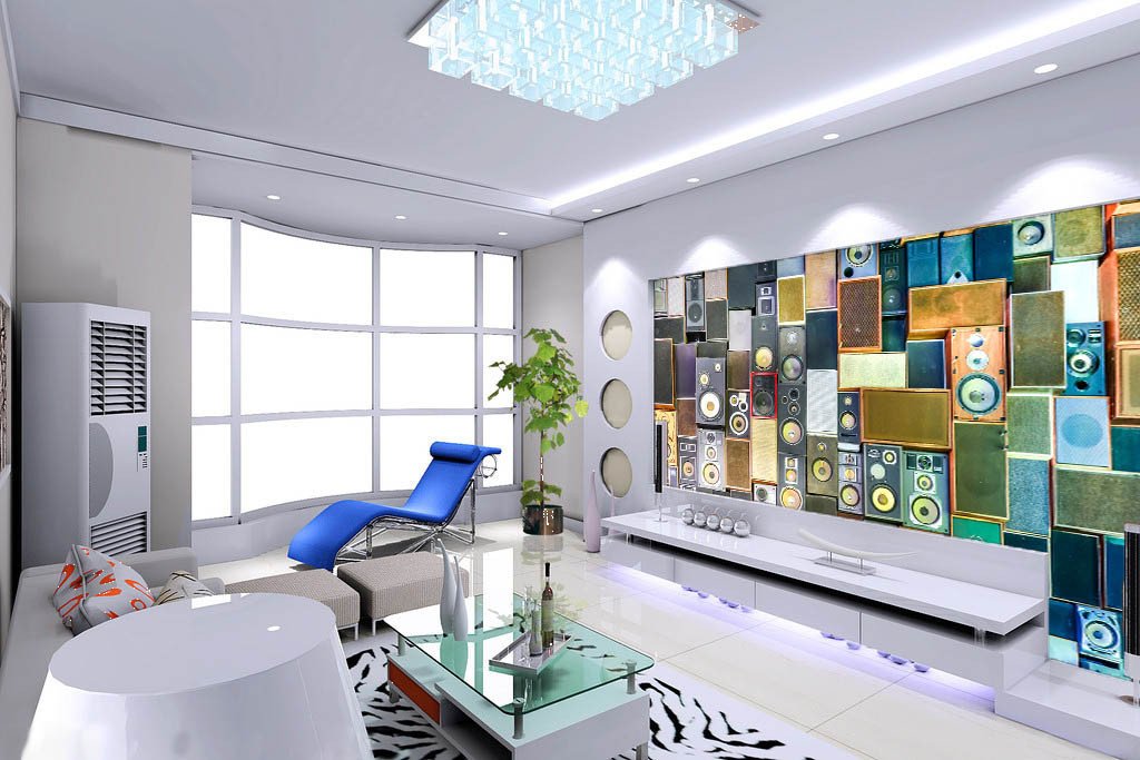 Sound Boxes Wallpaper AJ Wallpaper