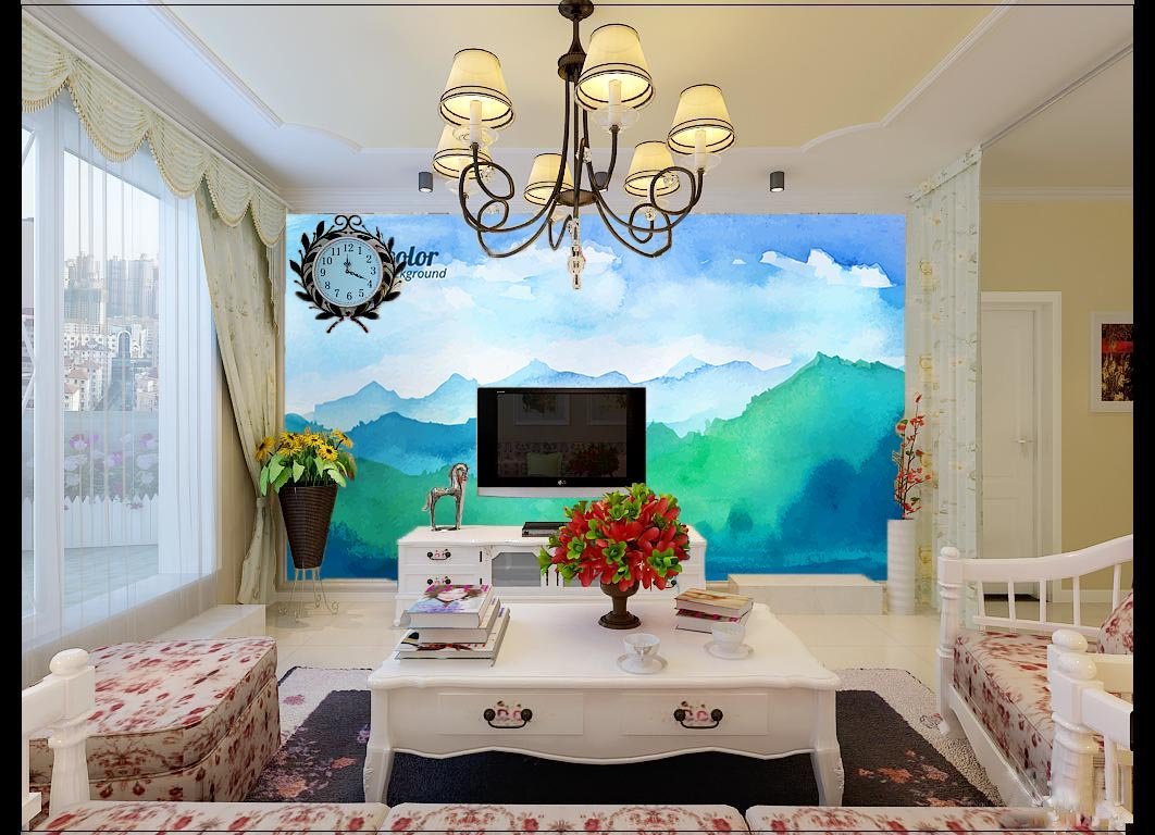 3D Fuzzy Tree 132 Wallpaper AJ Wallpaper