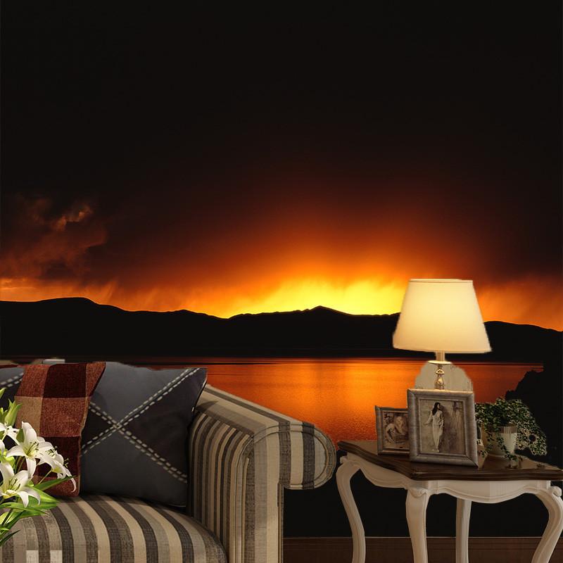 Orange Sky 1 Wallpaper AJ Wallpaper