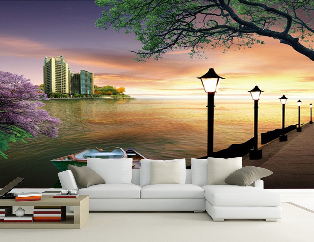 Riverside Scenery 1 Wallpaper AJ Wallpaper