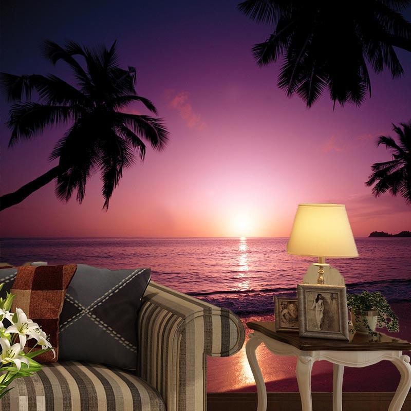 Beach Sunset 5 Wallpaper AJ Wallpaper