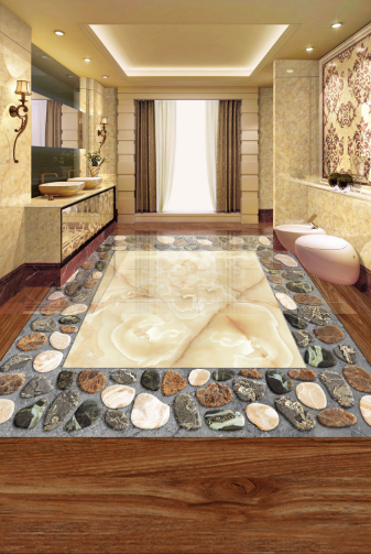 3D Marble 149 Floor Mural Wallpaper AJ Wallpaper 2