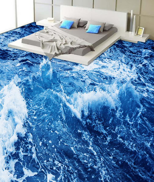 3D Turbulent 122 Floor Mural Wallpaper AJ Wallpaper 2