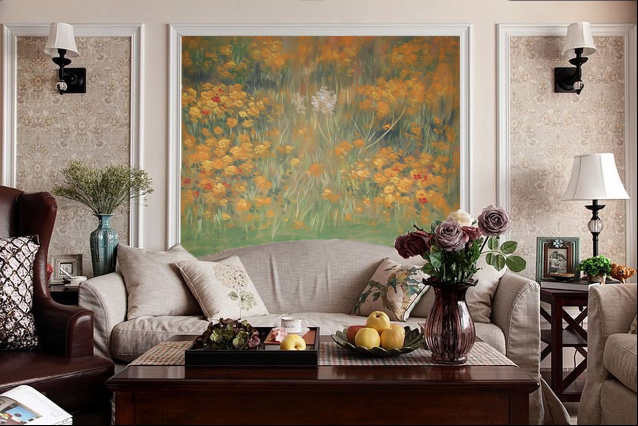 Orange Flowers Plants Wallpaper AJ Wallpaper