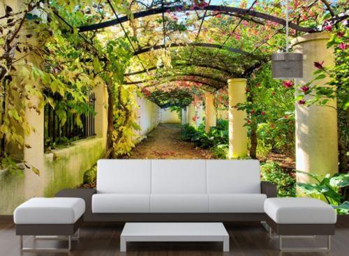 Flowers Corridor Wallpaper AJ Wallpaper