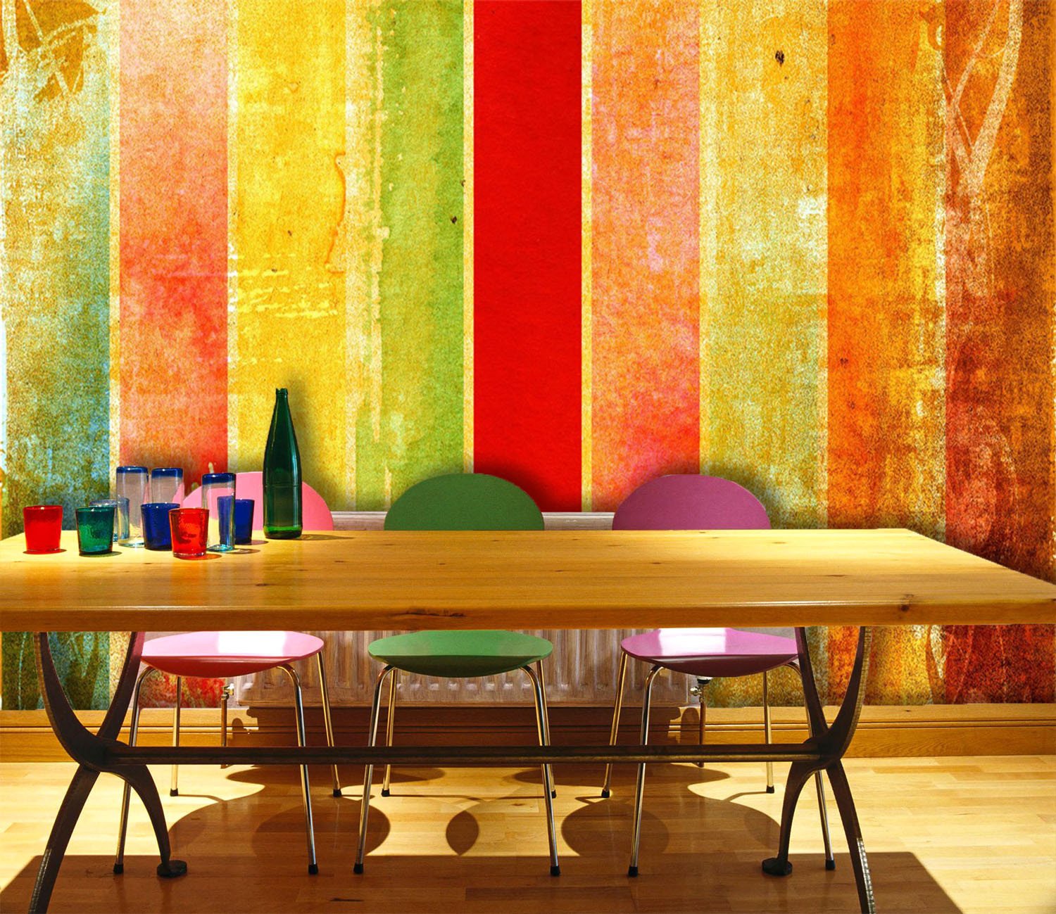 3D Color Stripes 57 Wallpaper AJ Wallpaper