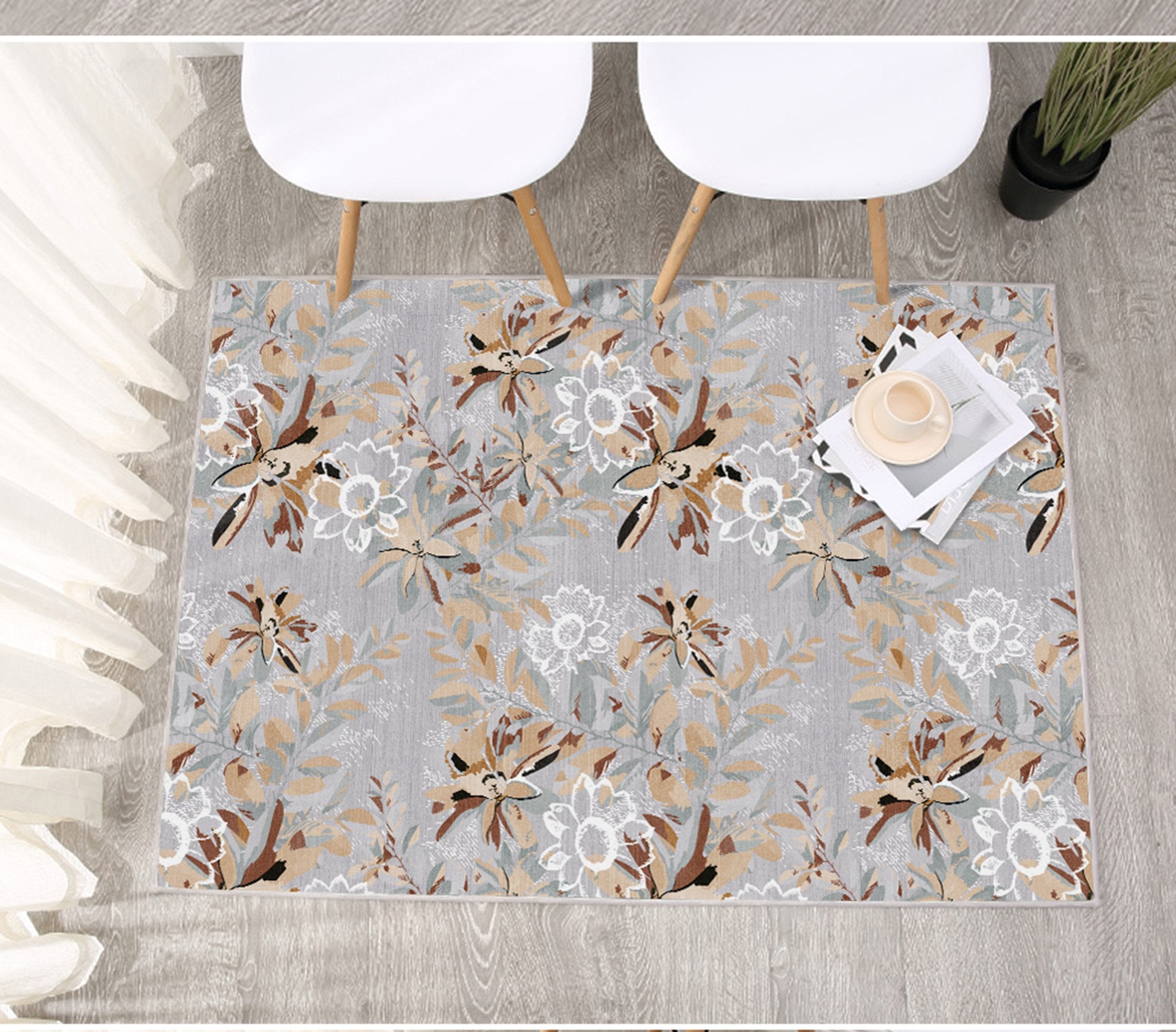 3D Color Pattern WG541 Non Slip Rug Mat Mat AJ Creativity Home