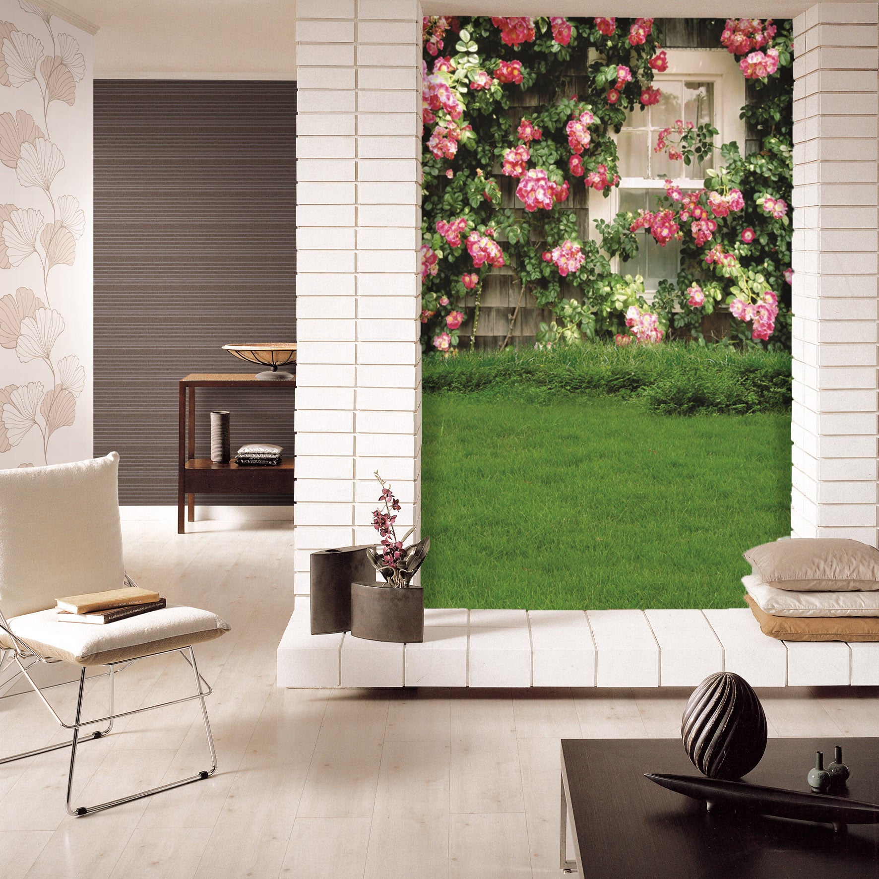 Flowers By Window - AJ Walls - 2