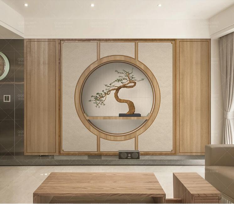 3D Lonely Tree WC252 Wall Murals