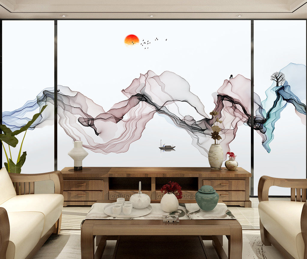 3D Chinese Painting WG315 Wall Murals