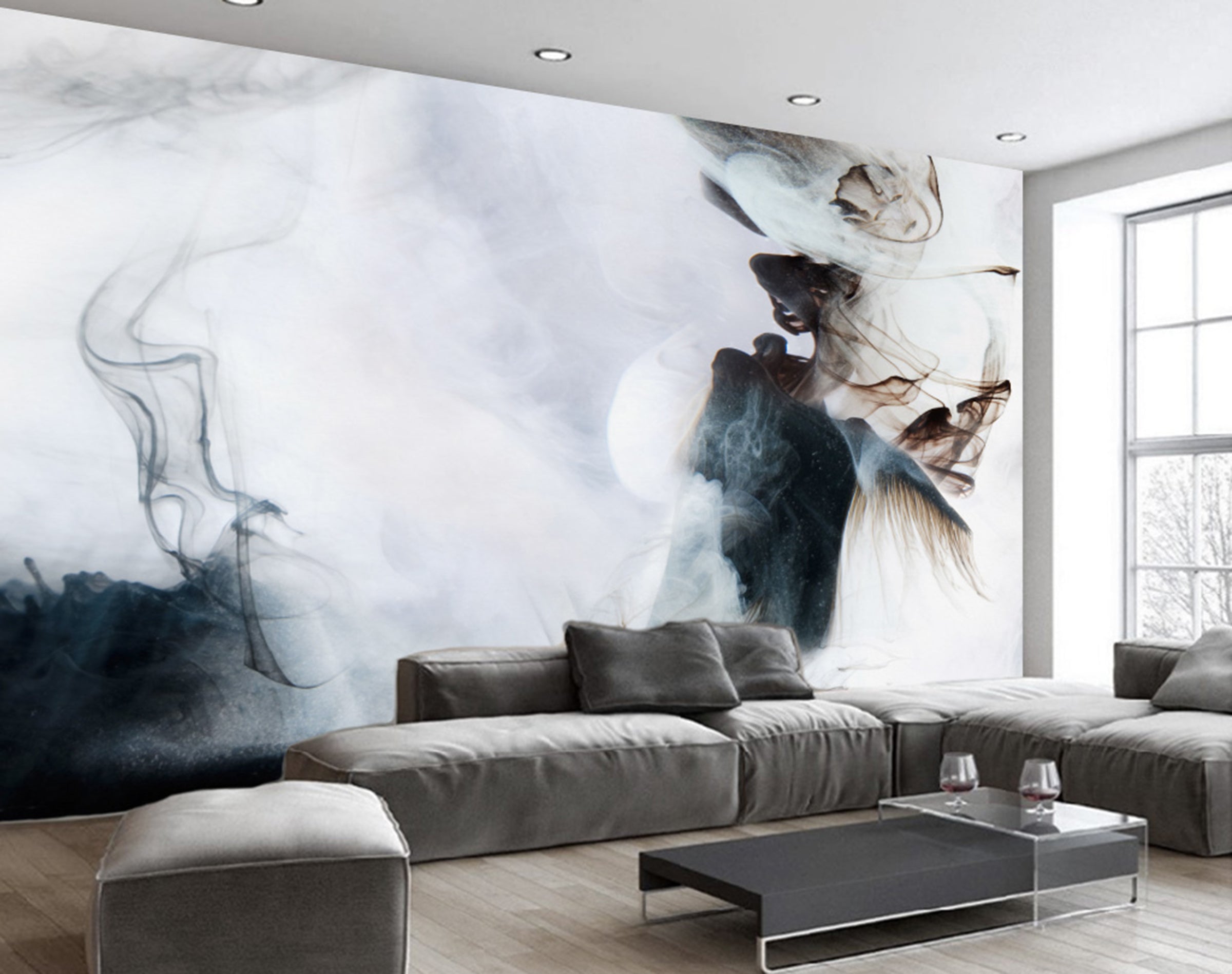 3D Ink Painting WG210 Wall Murals