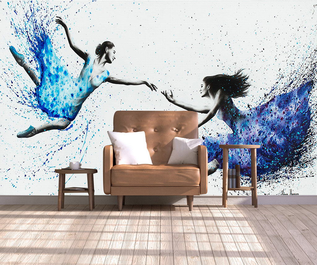 3D Ballet Dance WG108 Wall Murals