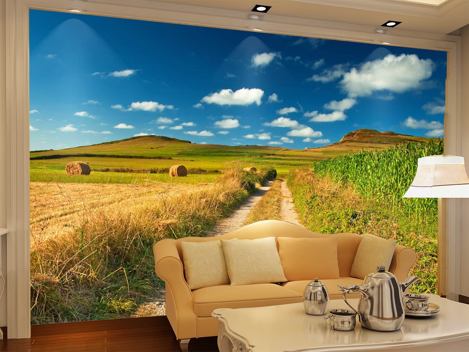 Country Scenery Wallpaper AJ Wallpaper