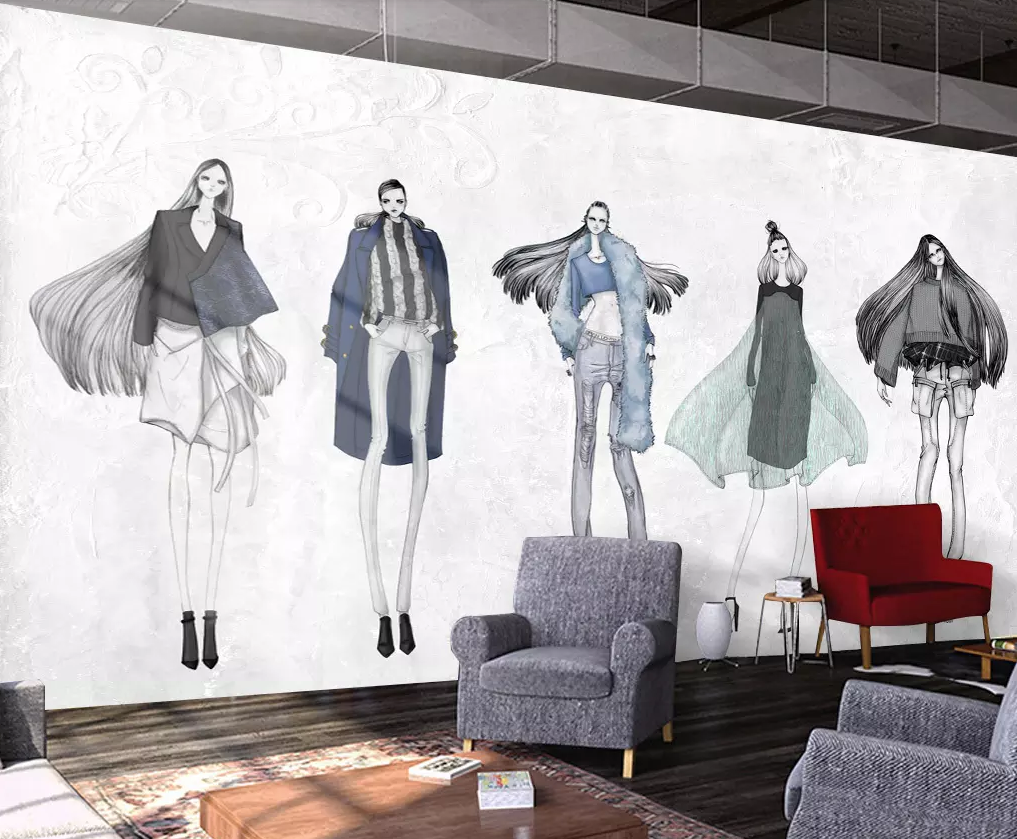 3D Graffiti Clothing 192 Wallpaper AJ Wallpaper 2