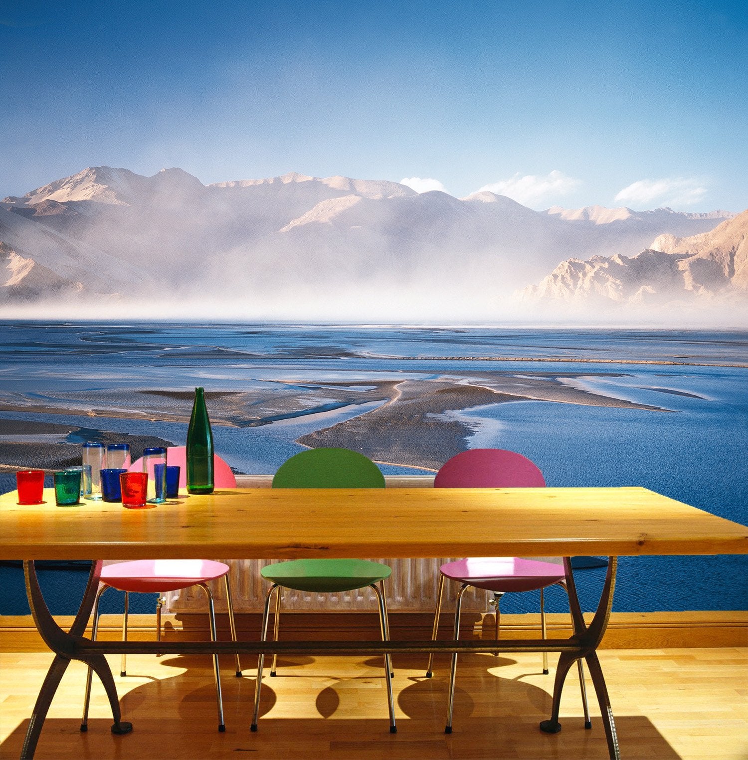 Vast River System Landscape Wallpaper AJ Wallpaper