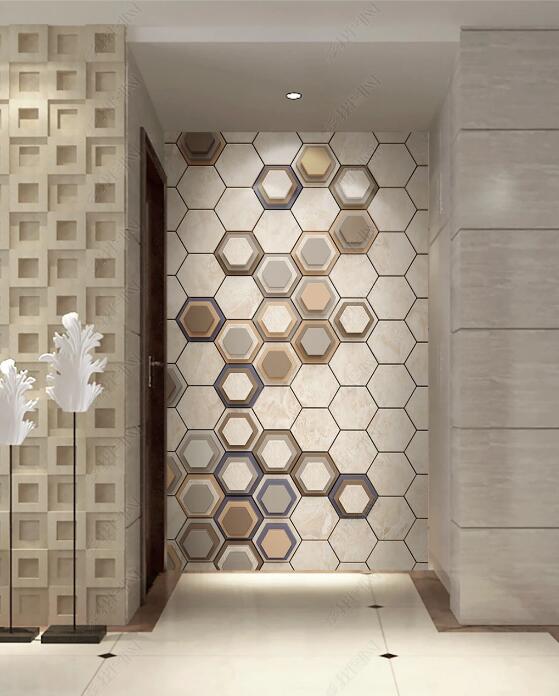 3D Diamond Pattern WC279 Wall Murals