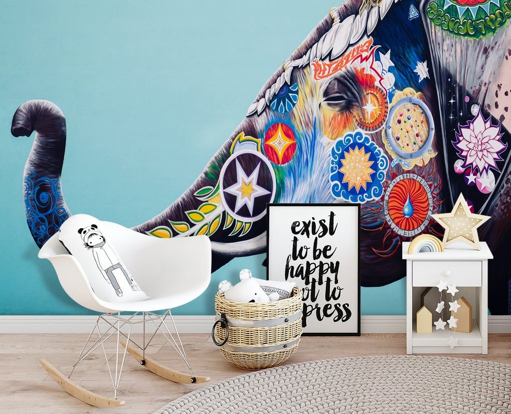 3D Elephant Nose 113 Wall Murals Wallpaper AJ Wallpaper 2