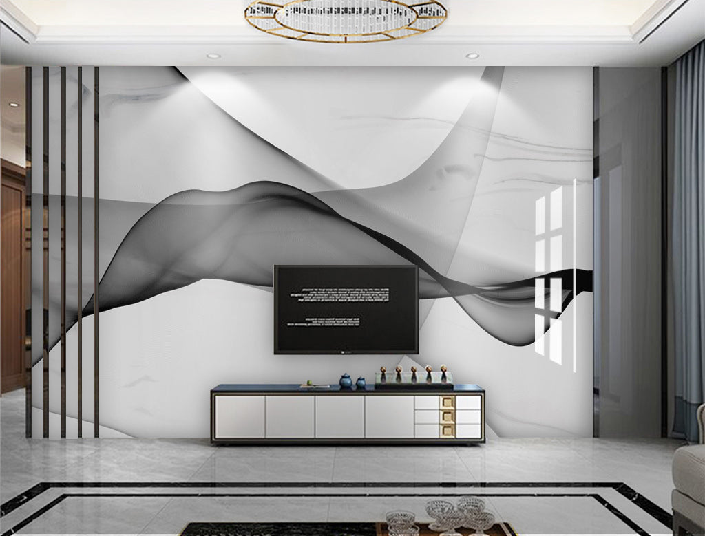 3D Abstract Ink WG471 Wall Murals