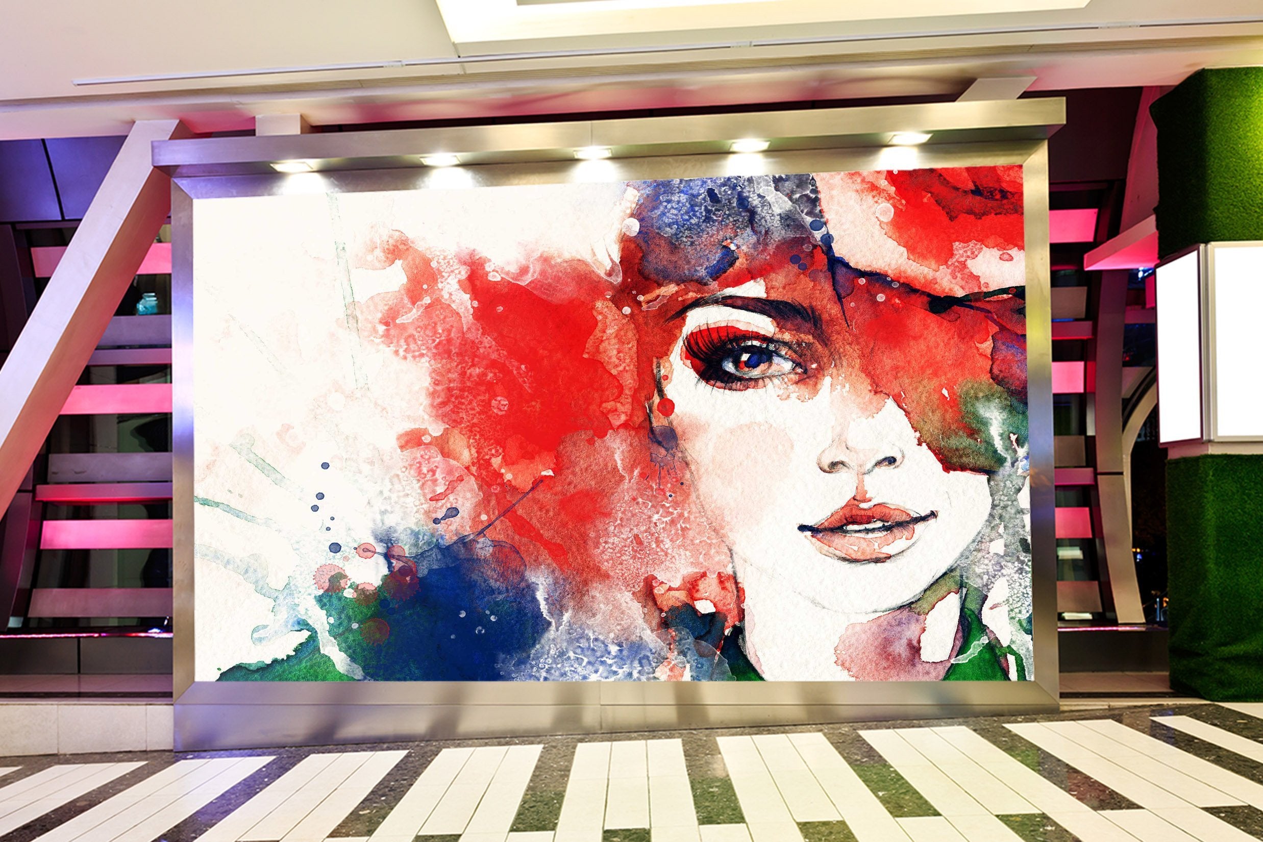 3D Modeling Red Woman 632 Wallpaper AJ Wallpaper