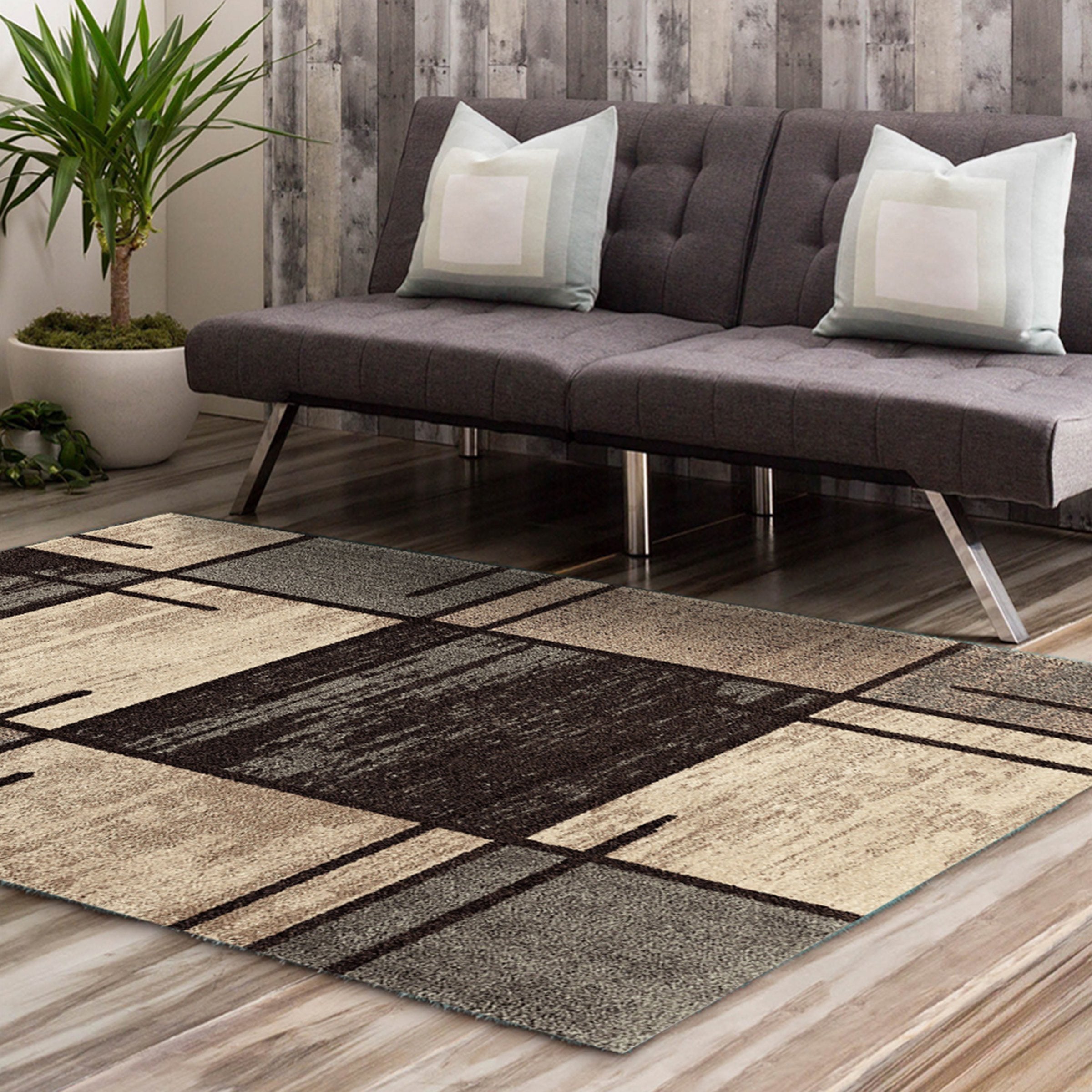 3D Dark Geometry WG152 Non Slip Rug Mat Mat AJ Creativity Home