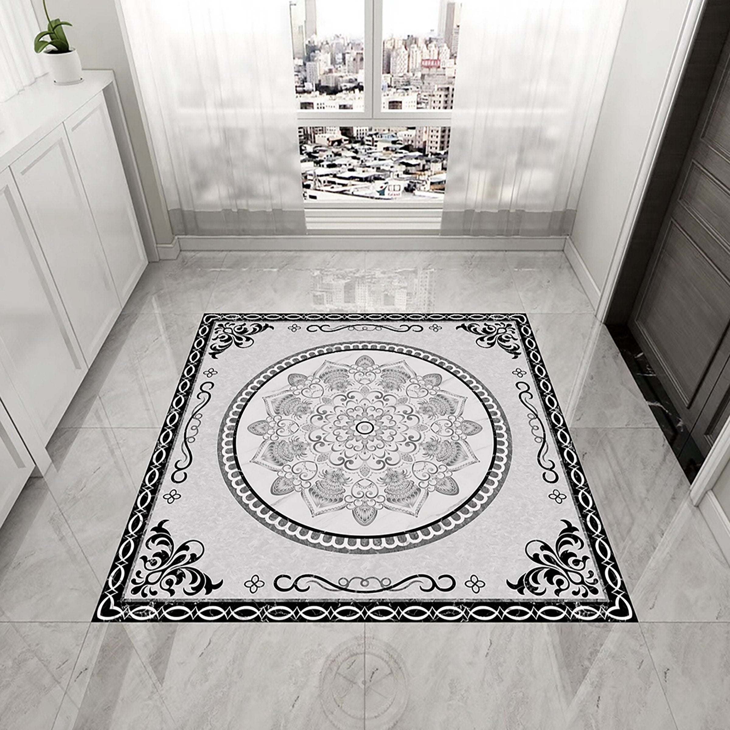 3D Religious Pattern WG241 Floor Mural Wallpaper AJ Wallpaper 2