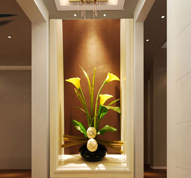 Beautiful Flowers Vase Wallpaper AJ Wallpaper