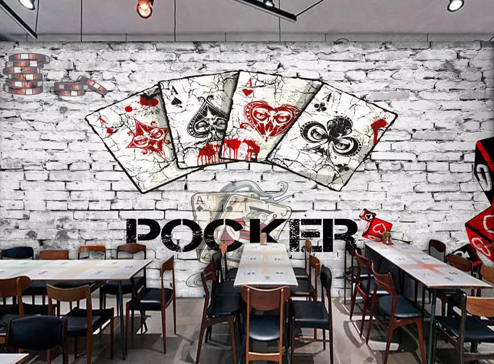 3D Four Cards 96 Wallpaper AJ Wallpaper 2