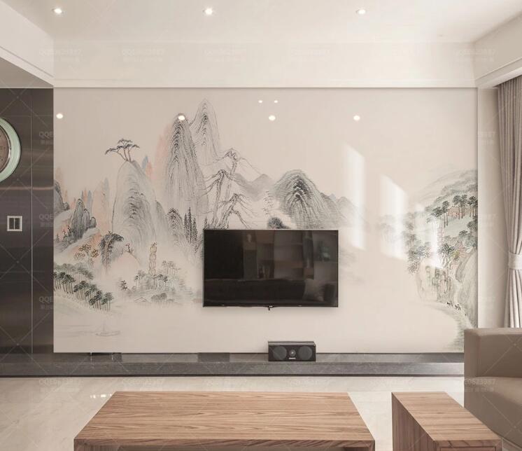 3D Sketch Alpine WC126 Wall Murals