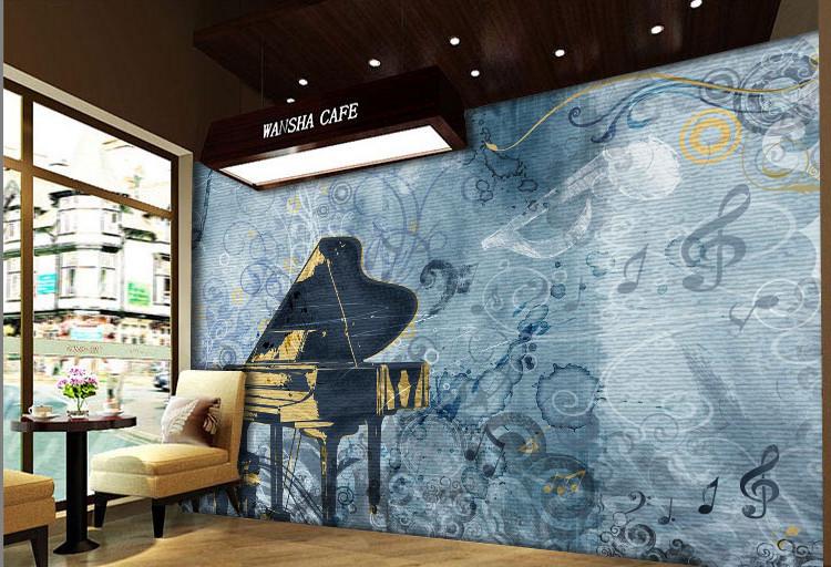 3D Piano 681 Wallpaper AJ Wallpaper